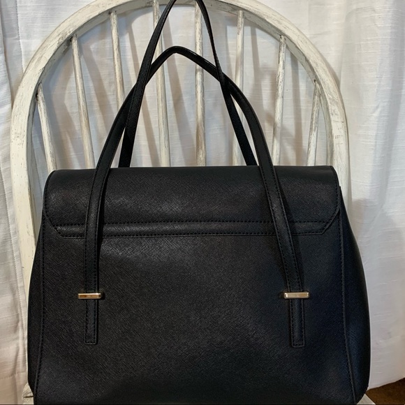 Kate Spade Large Black Tote / bag Saffiano leather - Picture 7 of 8